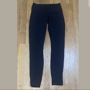 Size 0 black Lululemon Leggings